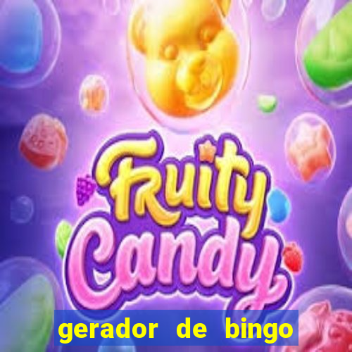 gerador de bingo de palavras